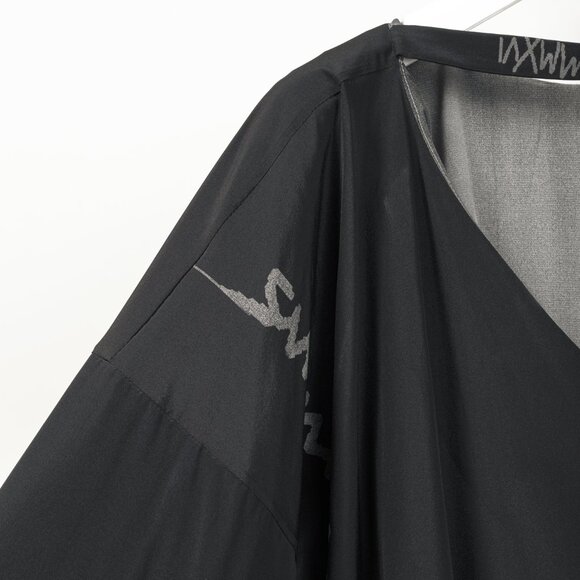 Annette Gortz SS/16 Caya Black & Grey Gradient Silk Mini Dress - Picture 6 of 11